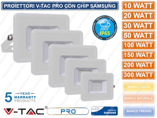 Tac pro faro proiettore - v-tac,