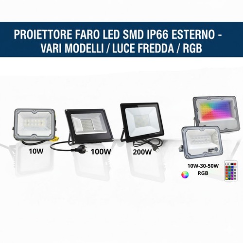 Faro led per esterno - led,